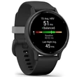 Kép 4/5 - Garmin Vívoactive 5 fekete, szilikon szíjjal (ED) - 010-02862-10