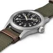 Kép 2/6 - Hamilton férfi óra - H69439931 - Khaki Field