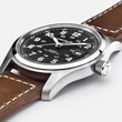 Kép 2/4 - Hamilton férfi óra - H70555533 - Khaki Field