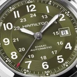 Kép 4/7 - Hamilton férfi óra - H70605560 - Khaki Field Auto