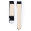 Kép 3/3 - Hirsch fekete borjú bőr óraszíj  18mm - Duke L - 01028050-2-18