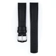 Kép 2/3 - Hirsch fekete borjú bőr óraszíj  18mm - Runner L - 04002050-2-18