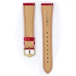 Kép 3/3 - Hirsch piros gyík bőr óraszíj  18mm - London L - 04266020-1-18
