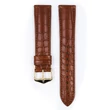 Kép 2/3 - Hirsch aranybarna aligátor bőr óraszíj  16mm - Genuine Alligator M - 10200779-1-16