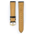 Kép 3/3 - Hirsch fekete aligátor bőr óraszíj  22mm - Genuine Alligator L - 10220759-2-22
