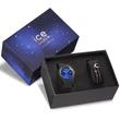 Kép 1/4 - Ice Watch női óra és karkötő szett - 018692 Star Deep Blue