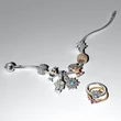 Kép 3/4 - Pandora Disney Jégvarázs Elza tiara gyűrű - 194134C01-48