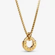 Kép 2/3 - Pandora Signature I-D 14k arany nyaklánc - 352229C00-45