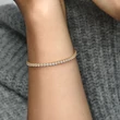 Kép 3/4 - Pandora szikrázó arany teniszkarkötő - 561469C01-16
