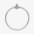 Kép 2/3 - Pandora moments koronás O karkötő - 598286CZ-16
