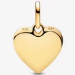 Kép 2/5 - Pandora arany gravírozható szív medál charm - 763824C00