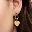 Kép 5/5 - Pandora arany gravírozható szív medál charm - 763824C00