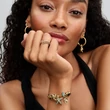 Kép 5/5 - Pandora vízkék arany klip charm - 763902C01