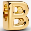 Kép 1/3 - Pandora arany "B" betű charm - 763948C00
