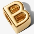 Kép 2/3 - Pandora arany "B" betű charm - 763948C00