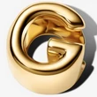 Kép 2/3 - Pandora arany "G" betű charm - 763953C00