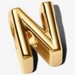 Kép 2/3 - Pandora arany "N" betű charm - 763960C00