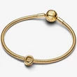 Kép 3/3 - Pandora arany "O" betű charm - 763961C00