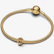 Kép 3/3 - Pandora arany "S" betű charm - 763965C00