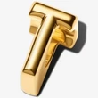Kép 2/3 - Pandora arany "T" betű charm - 763966C00