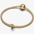 Kép 3/3 - Pandora arany "T" betű charm - 763966C00