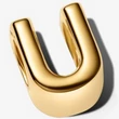 Kép 2/3 - Pandora arany "U" betű charm - 763967C00
