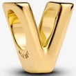 Kép 1/3 - Pandora arany "V" betű charm - 763968C00