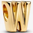 Kép 1/3 - Pandora arany "W" betű charm - 763969C00