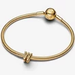 Kép 3/3 - Pandora arany "W" betű charm - 763969C00