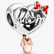 Kép 1/6 - Pandora Disney Minnie Mom szív charm - 781142C01