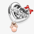 Kép 4/6 - Pandora Disney Minnie Mom szív charm - 781142C01