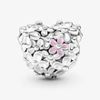 Kép 2/6 - Pandora anya és százszorszép szív charm - 791155C01