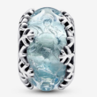 Kép 2/5 - Pandora jégkék hóhelyhes muránói üveg charm - 792377C00