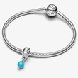 Kép 3/5 - Pandora türkizszínű függő charm - 793901C01