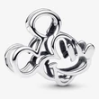 Kép 1/6 - Pandora Disney Mickey egér áttört ezüst charm - 793907C00