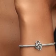 Kép 4/6 - Pandora Disney Donald kacsa áttört ezüst charm - 793909C00