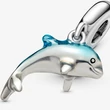Kép 4/5 - Pandora csillámló delfin függő - 798947C01