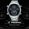 Kép 3/3 - Seiko férfi óra - SFJ003P1 - Prospex Black on Black Solar Speedtimer