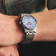 Kép 6/7 - Seiko férfi óra - SRPL73J1 - Presage Style 60s in Silvery Violet