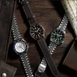 Kép 5/5 - Seiko férfi óra - SSK033K1 - 5 Sports SKX GMT Sky blue, Silver cloud