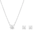 Kép 1/4 - Swarovski nyaklánc + fülbevaló szett - 5113468