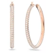 Kép 2/4 - Swarovski Stone karika fülbevaló - 5383938