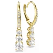 Kép 2/4 - Swarovski Stilla Attract karika fülbevaló - 5723300
