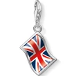 Kép 1/2 - Thomas Sabo Brit zászló charm - 1166-603-10