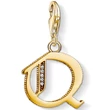 Kép 1/2 - Thomas Sabo "Q" betű charm - 1623-414-39