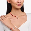 Kép 2/3 - Thomas Sabo piros szív nyalóka charm - 2072-664-10