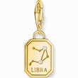Kép 2/2 - Thomas Sabo Mérleg csillagjegy arany charm - 2153-414-39