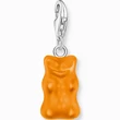 Kép 1/4 - Thomas Sabo x HARIBO narancssárga gumimaci charm ezüst karabinerrel - 2185-017-8