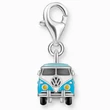 Kép 2/2 - Thomas Sabo kék Volkswagen hippi busz charm - 2210-664-7