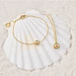 Kép 3/3 - Thomas Sabo karkötő színes békejel medállal - A2083-488-7-L19V